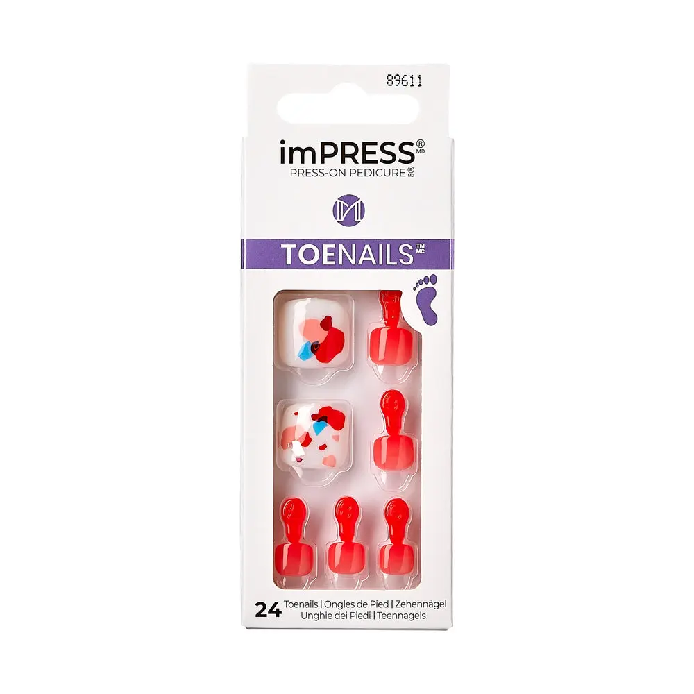 KISS imPRESS Toe Nails - We're Good