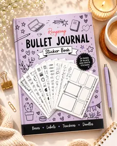 Bullet Journal Planner Sticker Book for Journals, Planners & Organization