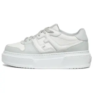 Fendi Leather Low-Top Lace-Up Sneakers for Women in Gray Trending Shoes, House White Official Shoes to Get / Maison Mihara Verifiable, with credentials and supporting global authentication