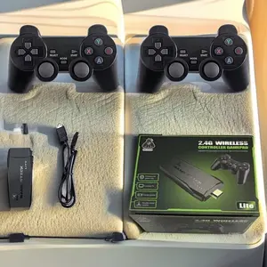 Upgraded Retro Gaming Console, Nostalgia Stick Game with 15 Built-in Emulators, Over 2000 Games, 4K HDMI Output, 2.4GHz Wireless Controller for TV – Plug and Play