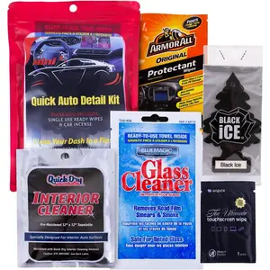 Dashboard Cleaning Kit | Interior  ing Kit Includes Dashboard Cleaning Wipes, Dashboard Protectant Wipes,  Screen Wipes, Glass Wipes, & Black Ice Air Freshener