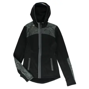 Lole Womens Jolt Cardigan Black Xs, Color: Black/Grey/Reflective Silver