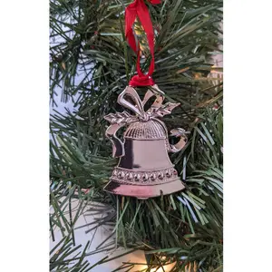 Lenox Silver Bell Christmas Ornament
