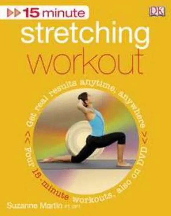 USED-15 Minute Stretching Workout + DVD by Suzanne Martin (Paperback)