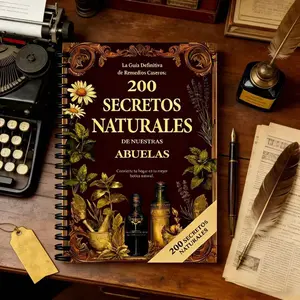Spanish Natural Therapy Handbook, Ideal for Bullet Journals, Decorative Piece, Learn Health Vocabulary in Spanish