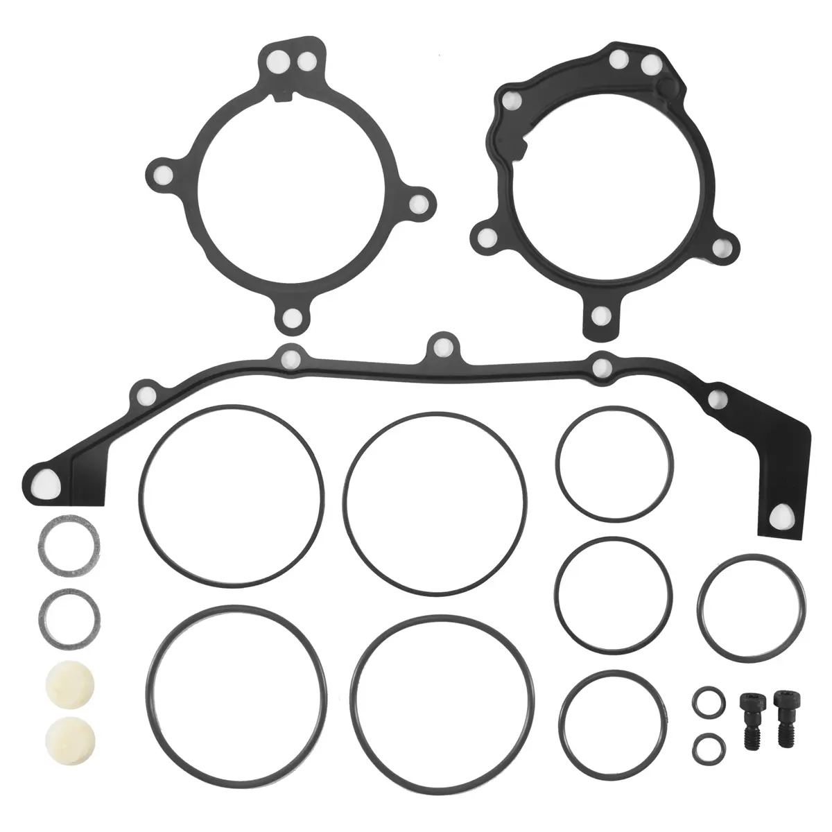 Dual Vanos Rubber+Metal Repair Kit with Upgraded Viton O-Rings, Gaskets, Blind Plugs & 1 Set of Double Convex Repair Tools for BMW E36, E39, E46, E53, E60, E83, E85, M52/M54/M56