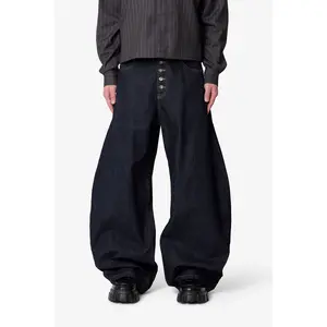 mnml Exposed Shank Barrel Denim - Rinsed Indigo