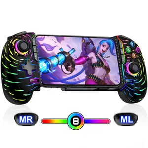 BEBONCOOL Mobile Gaming Controller for iPhone/Android with Hall Effect Joystick,Supports Steam Link, Xbox, PS Games ,GeForce Now