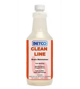 DETCO Clean Line - Liquid Alkaline Drain Opener