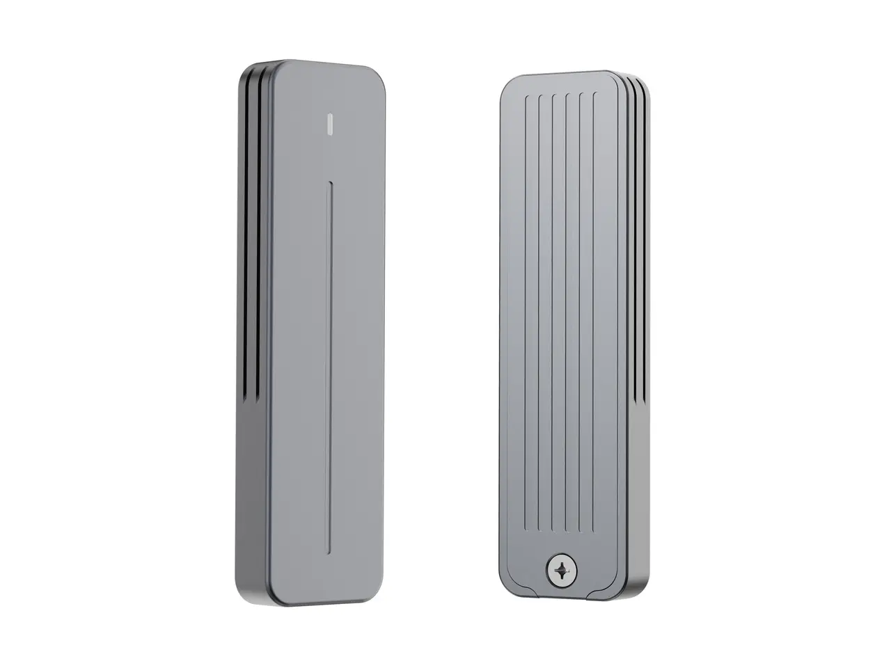 Rosewill 20Gbps M.2 NVMe and SATA SSD Enclosure, Supports M/B+M Key SSDs Up to 8TB in Sizes 2230/2242/2260/2280; USB-C External Enclosure with USB 3.2 Gen 2x2, UASP/TRIM