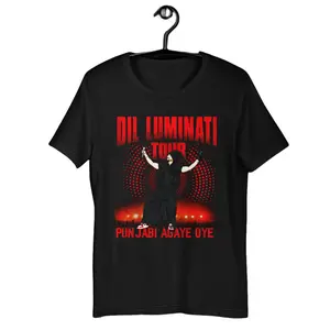 Diljit Dosanjh Dil Luminati Tour Punjabi Agaye Oye Concert Unisex T-Shirt