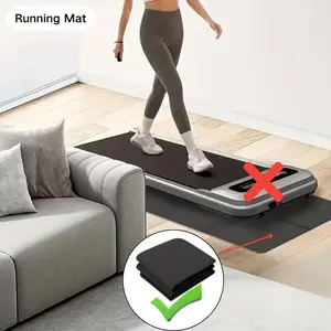 Large Running Mat with Buffer, Foldable Sports Pad, Non-Slip Textured Surface, Portable Yoga and Gym Floor Mattress, Home Exercise Equipment, Fitness Mat