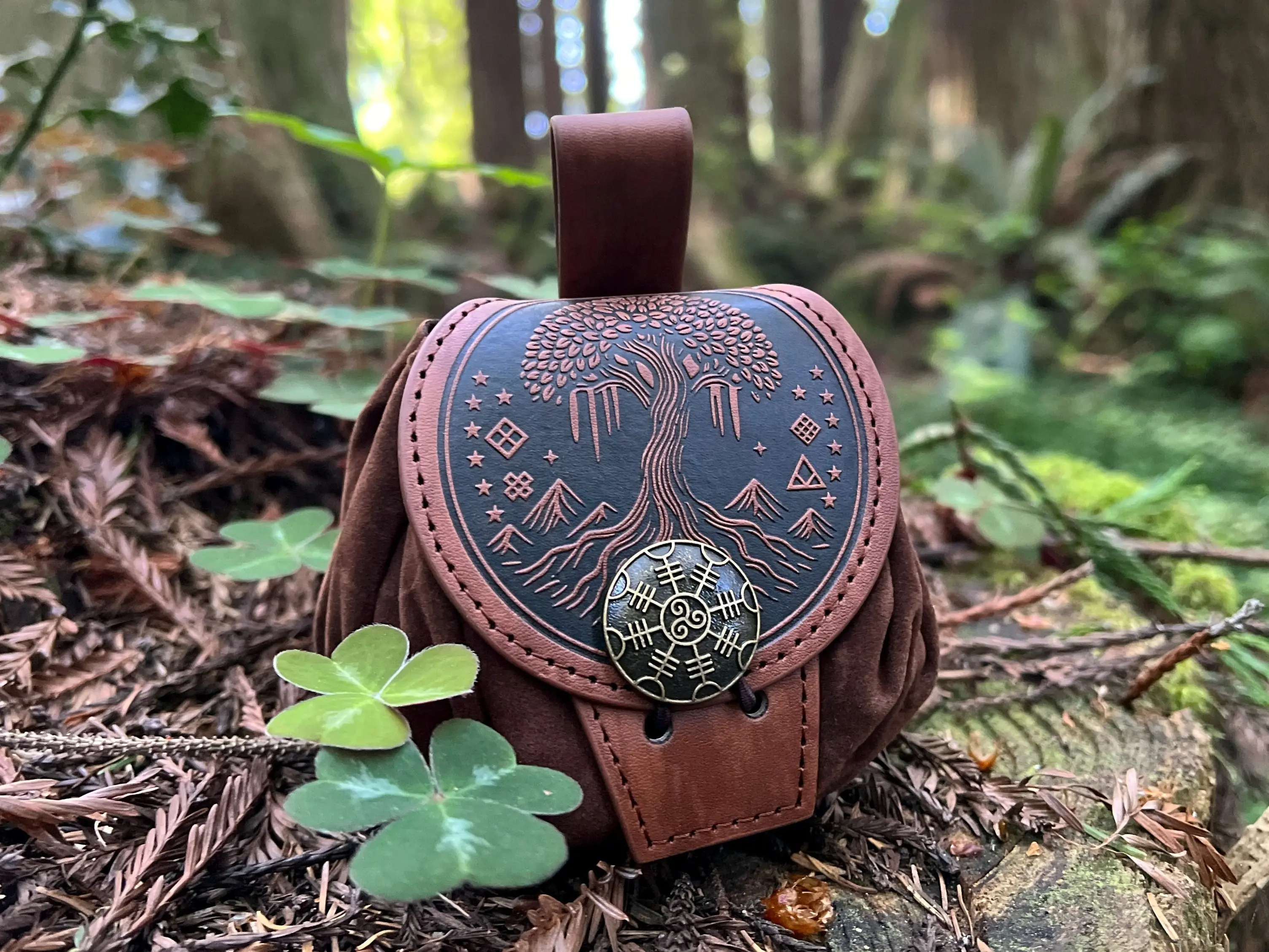 Elder Tree Pouch DnD Dice Bag