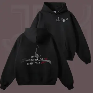 Trust Me I Got Nothin’ For You Other Than Love Hoodie, Sweatshirt & T-Shirt – Lil Peep Inspired Oversized Unisex Streetwear Graphic UK