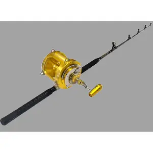 130W 2-Speed Reel on a Tournament Edition Straight Rod