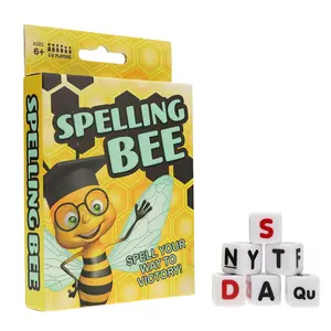 TDC Games Spelling Bee Letter Dice Game