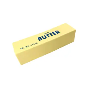 Slow Rebound Butter Stress Toy PU Soft Rebound Fidget Toy for Stress Relief Anxiety Reduction Office School Gifts Realistic Design Portable Calm 113g High-Quality Material Lifelike Appearance