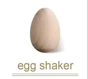 Wooden Egg Shaker
