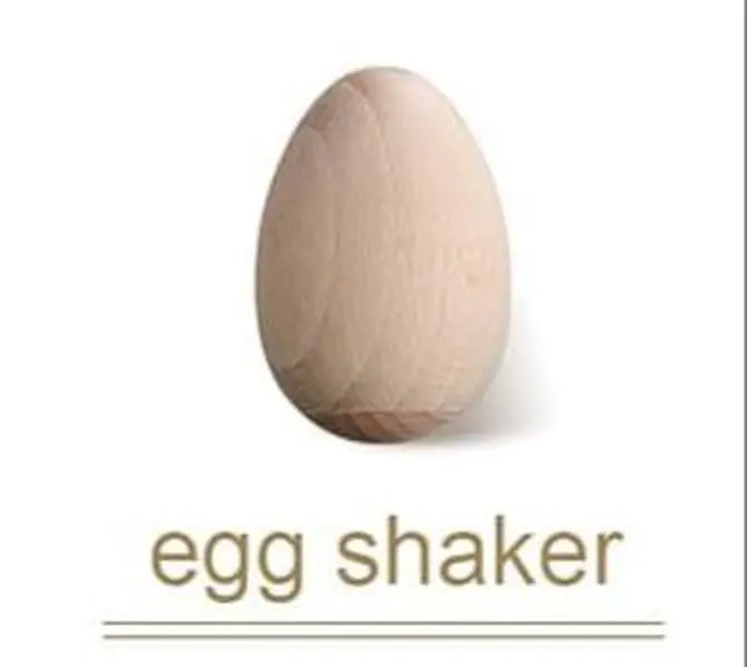 Wooden Egg Shaker