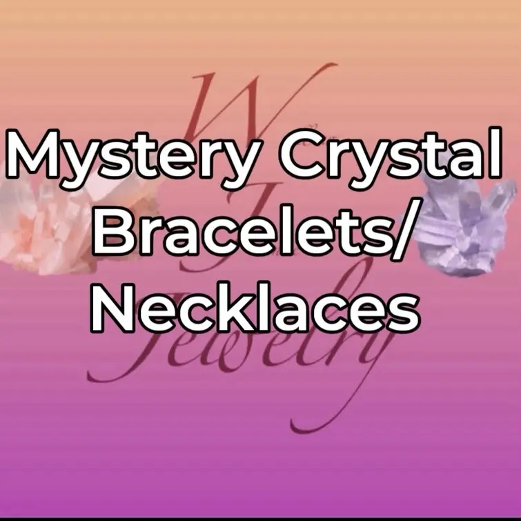 Mystery Nautral Genuine Crystal Bracelets/Necklaces