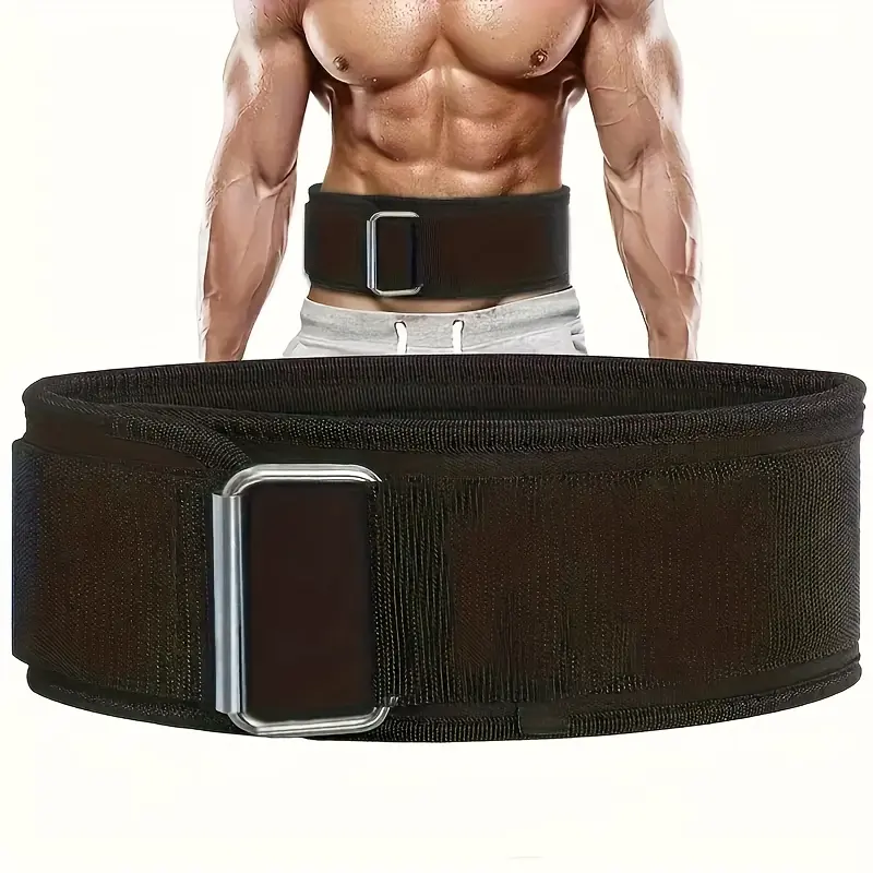 Adjustable Weightlifting Belt - Crossfit, Deadlift, Workout Fitness Support for Gym Lumbar Brace with Abdominal Compression, Waist Shaping for Squat & Weight Training, Crossfit Belt, Deadlift Belt
