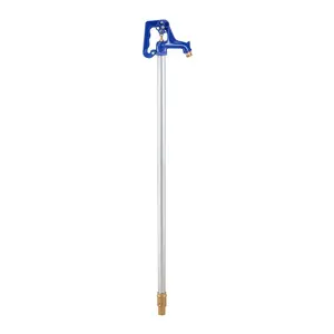 VEVOR Frost Proof Yard Hydrant, 3.22FT Freeze-Proof Outdoor Faucet with 12" Bury Depth, 3/4" NPT Pipe Connection, Lever Handle + Handwheel, No Lead Freezeless Hydrant for Yard Garden Farm Irrigation