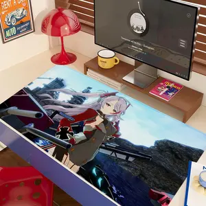 anime azur lane Mouse Pad 90x40CM non-slip Gaming Mousepad Gamer E-Sports Mouse Mat Game Mechanical Keyboard XXL Desk Mat