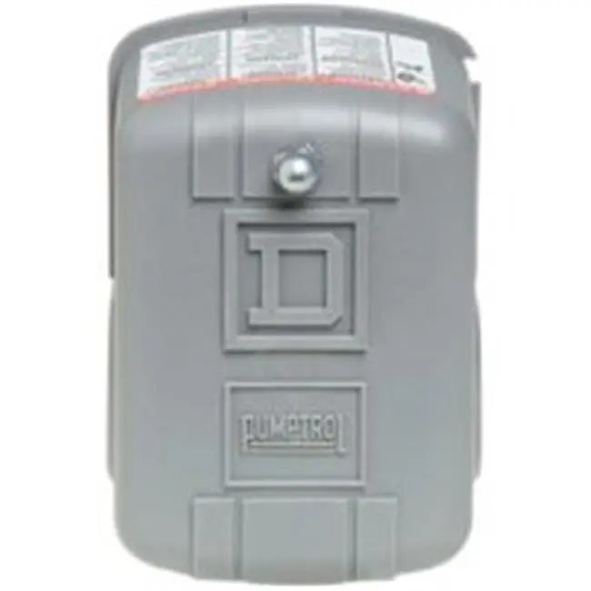 212 MAIN Square D By Schneider Electric FSG2J20BP Diaphragm-Actuated Pump Pressure Switch, 20-40 PSI, Max 220PSI Pressure Control, 4x2.75x3.75"