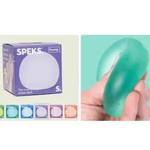 SPEKS GUMP Memory Gel Stress Ball  -SUPER SOFT -Squishy Squishies Sqeezy Sensory Viral Fidget