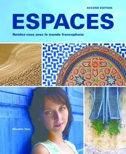 USED-Espaces, 2nd Ed, Student Edition w/ Supersite PLUS Code (Supersite, vText & WebSAM) by Cherie Mitschke (Hardcover)