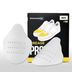 Crease Protect Wrinkle Preventer Shoe and Boot Toe Guards White Shoe Toe Protectors Anti-Wrinkle Forcefield for Sneakers AF1