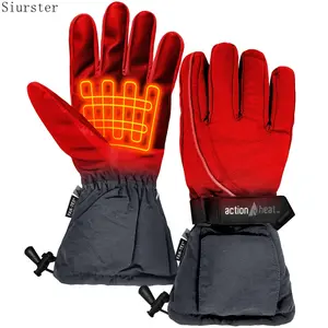 special price ActionHeat AA Battery Heated Snow Gloves - Grey - Mens's - One Sizepromote