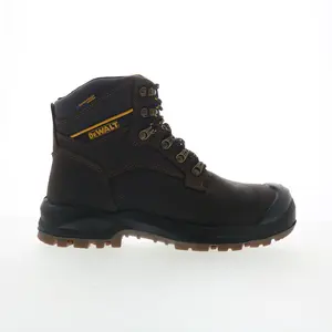 Dewalt Durham Waterproof Steel Toe Mens Brown Extra Wide Work Boots