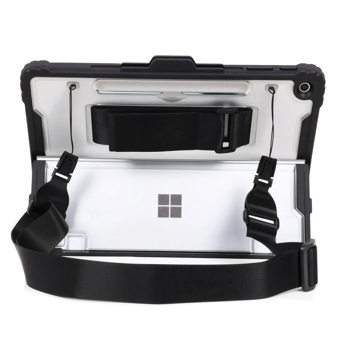 Surface Pro 12 transparent case with black edges +
