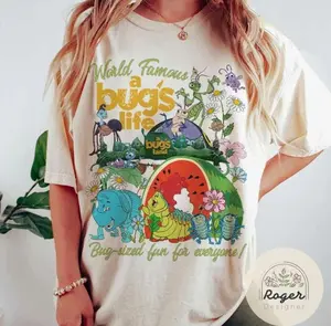 Comfort Color/Gildan Shirt Vintage A Bug's Life A Bug's Land shirt Ride shirt Heimlich Flik Hopper Princess Atta Bug shirt [Adult - Youth - Toddler], Outfit Summer 2026 ATCA246