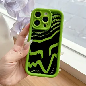 Racings F-Foxss Phone Case for iPhone 16 15 14 13 12 11 Pro Max Mini XR XS X 7 8 Plus, Anti-Drop Shockproof Protective Soft Tpu Back Cover