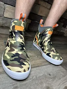 Camo Deck Boots