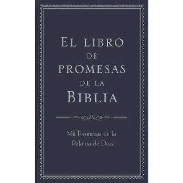 USED Book - El Libro de Promesas de la Biblia: Mil Promesas de la Palabra de Díos by Compiled by Barbour Staff (Imitation Leather) - Spanish