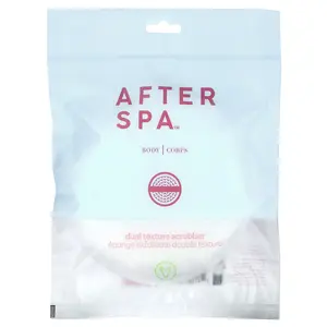 AfterSpa Dual Texture Scrubber, 1 Scrubber