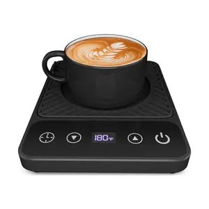 Cup & Mug Coffee Warmer for Desk, Electric Beverage & Candle Warmer with Auto Off, Smart Kitchen Gadget for Heating Coffee, Hot Chocolate, Tea, and Milk (Cup Excluded)