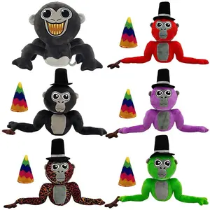 2026 new 25cmGorilla Tag Monke Plush Toy Cute Soft Stuffed Cartoon Anime Home Decoration Dolls Kawaii Pillow Toys Birthday Christmas Gift