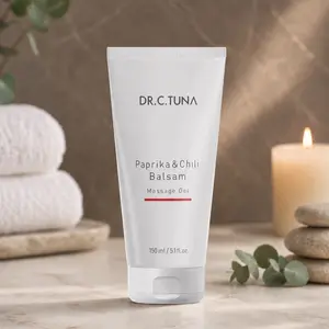 DR.C.TUNA Paprika & Chili Balsalm Massage Gel 5.1 oz - Relaxing & Invigorating with Red Chili Ginger Nettle Menthol & Essential Oils for Refreshing Massages