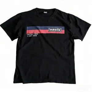 Oasis USA Tour 1996 T-Shirt Reprint Vintage Style Rock Unisex S-3XL