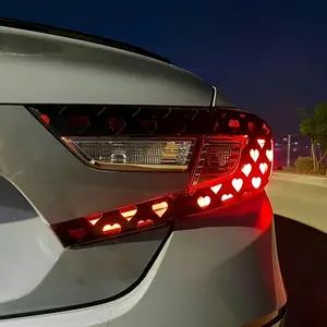 Car Rear Tail Light Honeycomb Sticker, Car Rear Tail Light Decoration Sticker, Car Honeycomb Decorative Stickers, Sticker for Cars, Vehicle Exterior Decoration