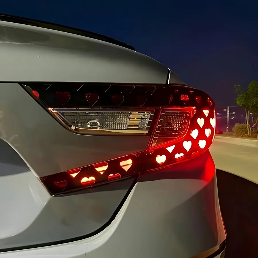 Car Rear Tail Light Honeycomb Sticker, Car Rear Tail Light Decoration Sticker, Car Honeycomb Decorative Stickers, Sticker for Cars, Car Decals, Vehicle Exterior Decoration, Automotive Decoration, Cool Car Decoration