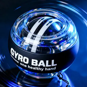 Auto-Start Gyro Ball | Ultimate Portable Wrist & Forearm Trainer for Athletes, Office Workers, Fitness Lovers – Build Grip Strength, Tone Muscles Anywhere! Perfect Hand Strengthener, Fitness Gear, Exercise Equipment