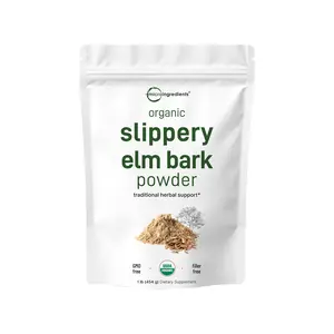 Micro Ingredients Organic Slippery Elm Bark Powder 1lb Micro Ingredients Organic Slippery Elm Bark Powder 1lb