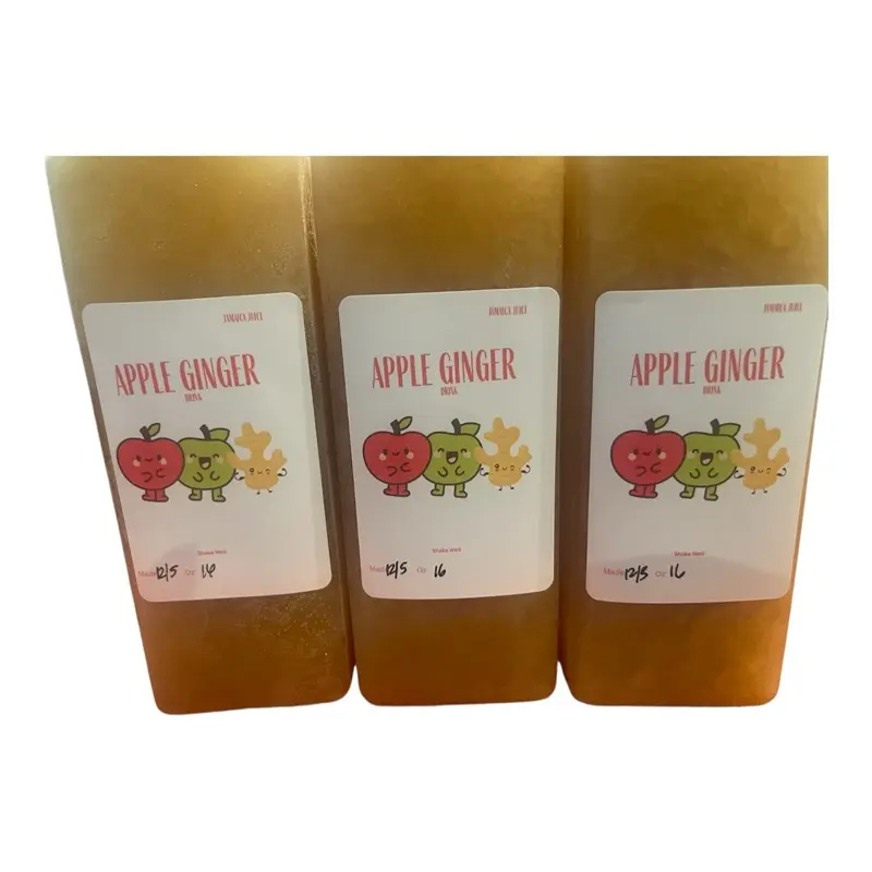 Apple Ginger Drink - Refreshing Beverage