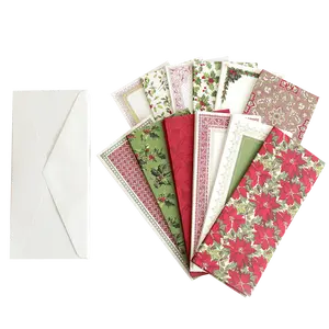 Christmas Slimline Cards and Envelopes