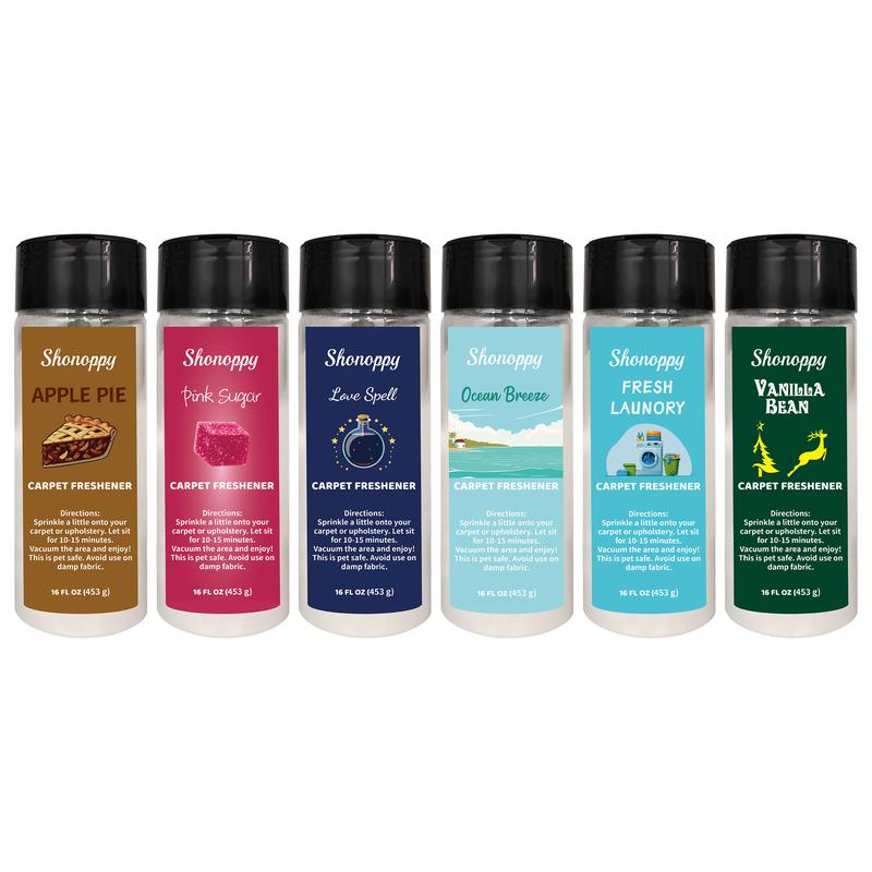 Scented Home&Pet Carpet Freshener Deodorizing - Upholstery Deodorizer Powder Mop Soap, Household Perfume Fragrance Deodorizer and Cleaner (16oz/453g)